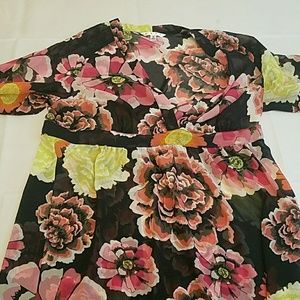 Cabi Floral Tunic Medium